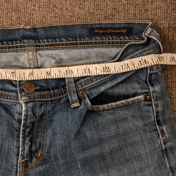 Citizens of Humanity Ingrid #002 Stretch Low Waist Flare Jean 29 - Picture 9 of 11
